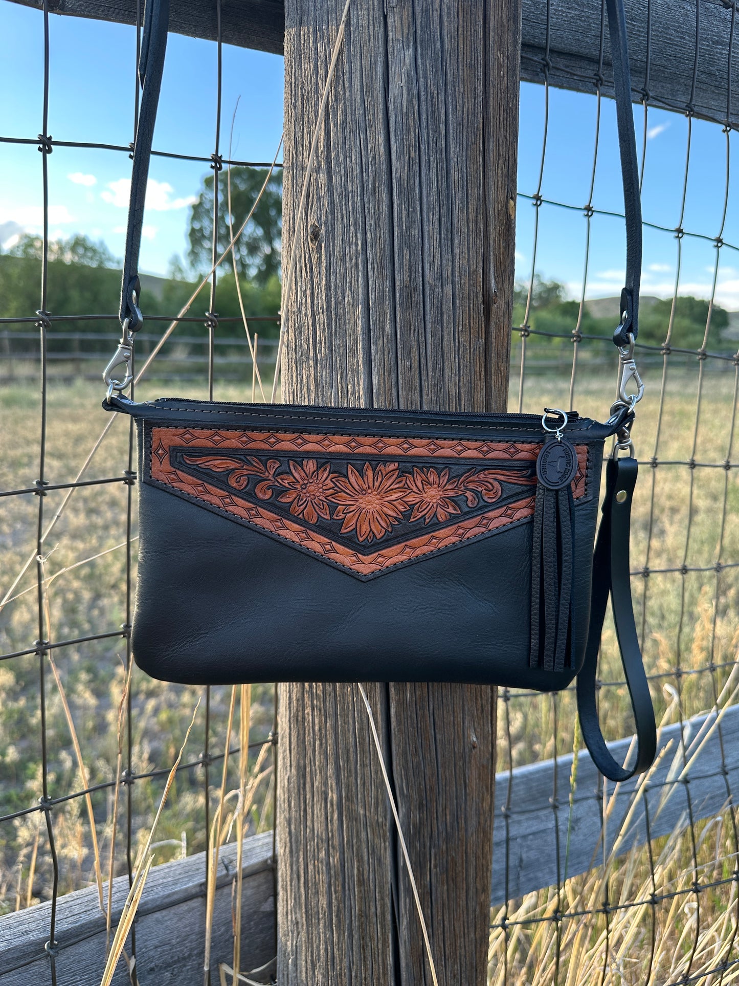 Western Floral Crossbody/Clutch