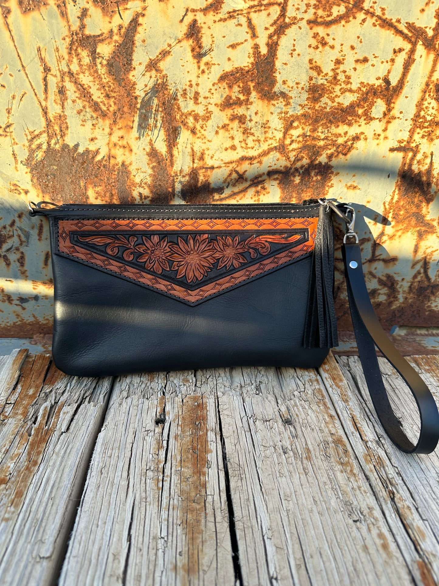 Western Floral Crossbody/Clutch