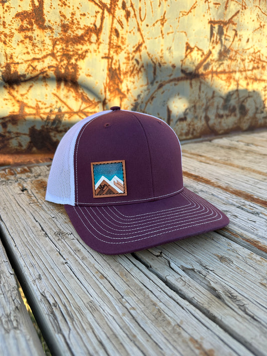 Em Designs Leather Patch Cap
