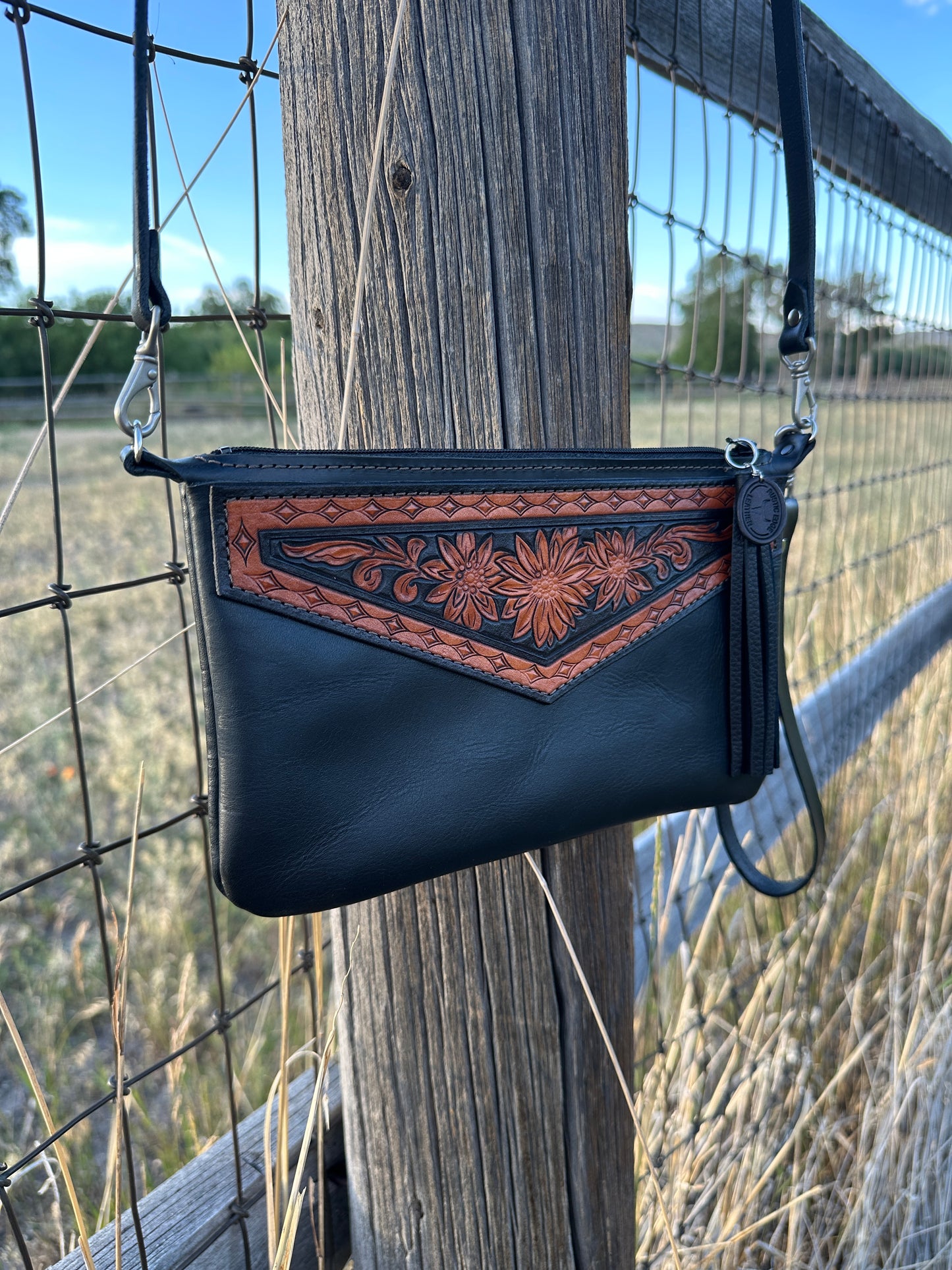 Western Floral Crossbody/Clutch